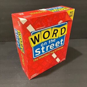 Word on the Street Board Game Out of‎ the Box 2009 Party Word Game Complete